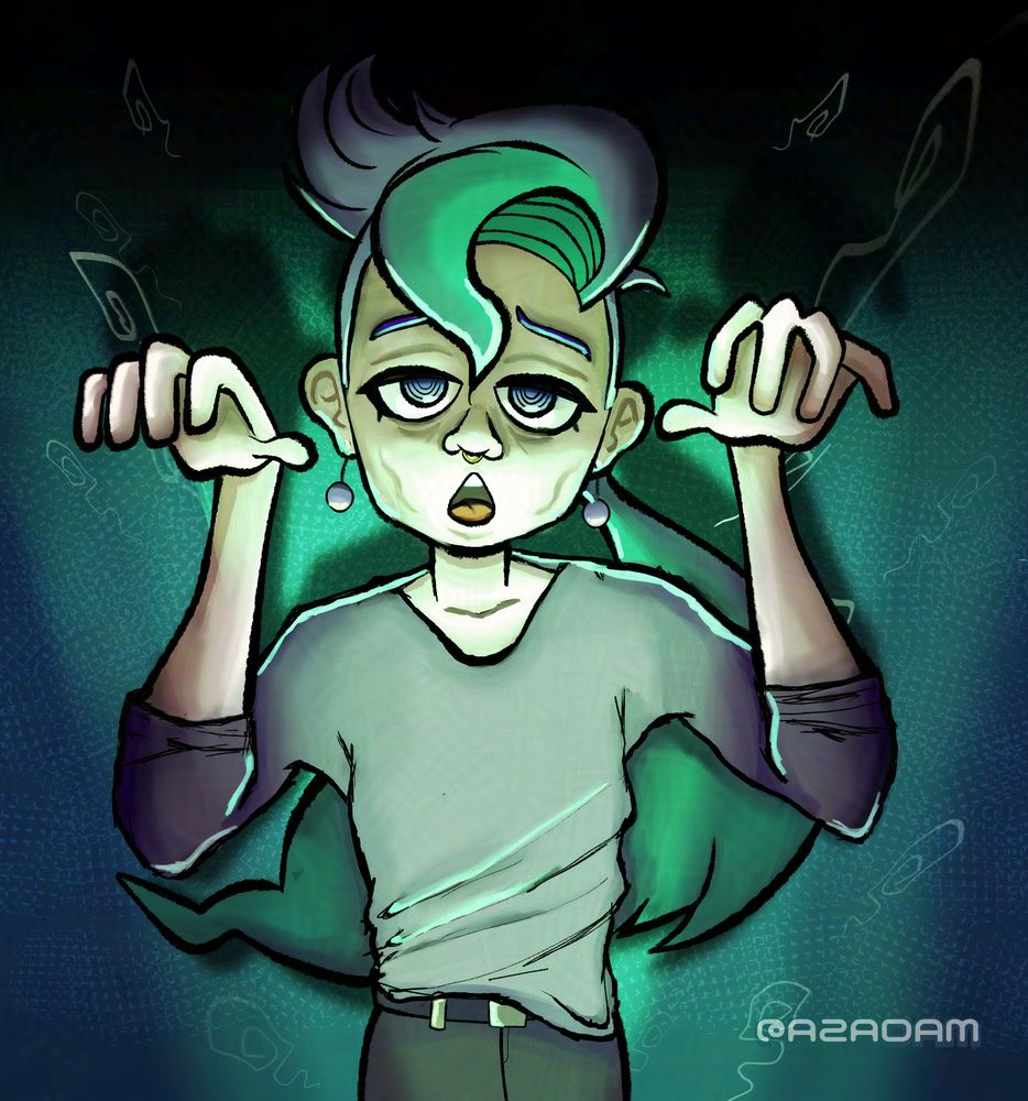 A2Adam at the end of starry flowers